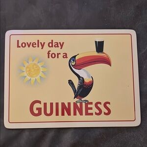Guinness Toucan Cork Sign